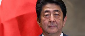 Japans früherer Regierungschef Shinzo Abe.
