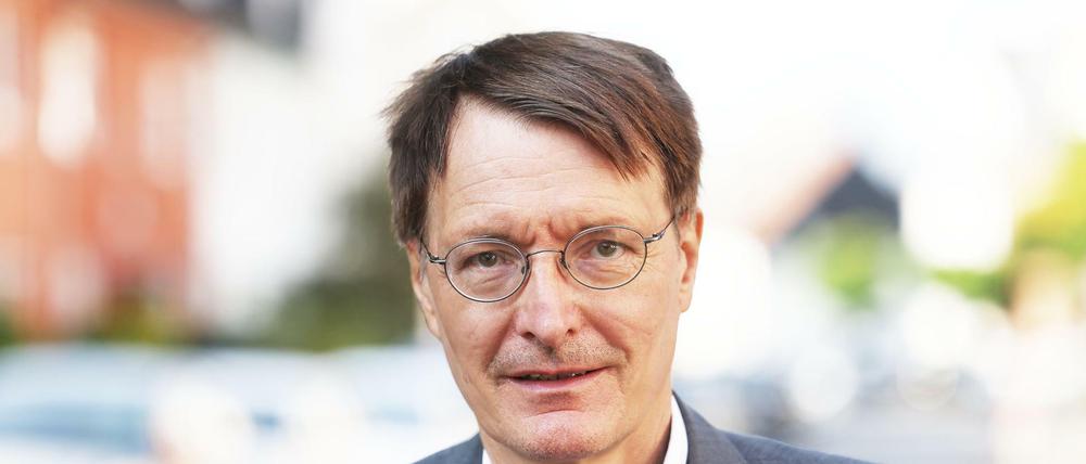 Karl Lauterbach, Gesundheitsexperte der SPD und Direktkandidat für Wahlkreis Köln IV