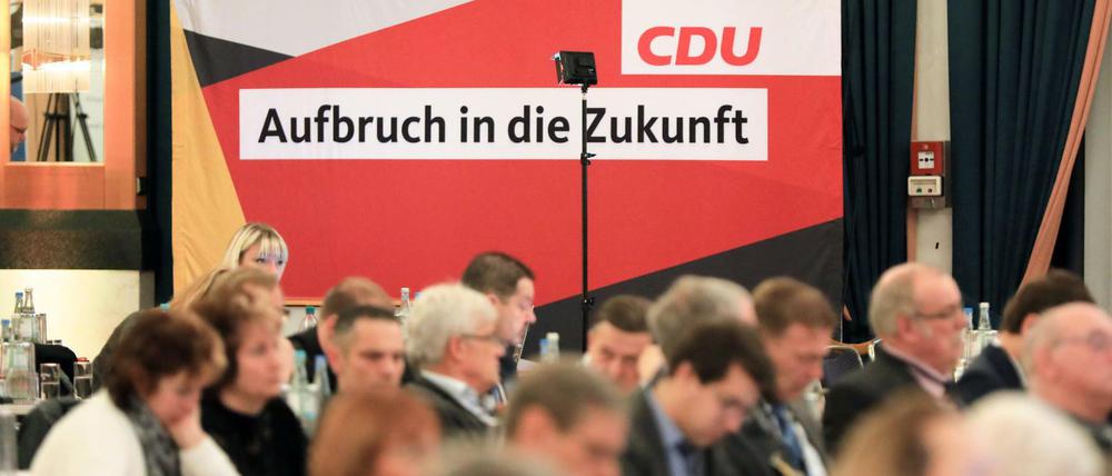 Aufbruch? Der kleine Parteitag der CDU in Sachsen-Anhalt vor zehn Tagen in Magdeburg.