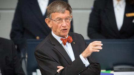 Alterspräsident des Deutschen Bundestags: Heinz Riesenhuber (80).