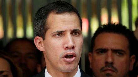 Venezuelas selbst ernannter Gegenpräsident Juan Guaidó 