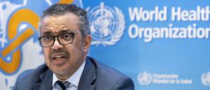 Tedros Adhanom Ghebreyesus, Generaldirektor der Weltgesundheitsorganisation (Archivfoto)