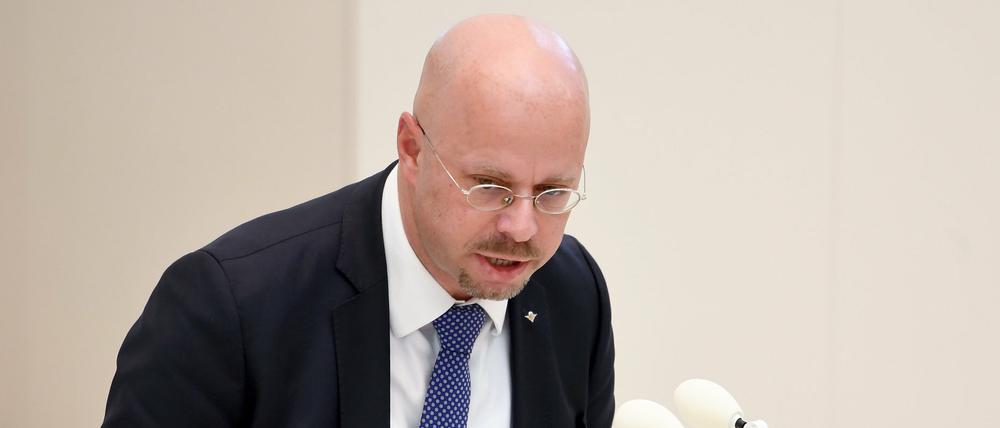 Andreas Kalbitz, Chef der Brandenburger AfD und der Landtagsfraktion.