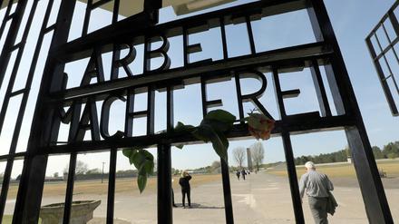 Die Gedenkstätte Sachsenhausen in Brandenburg wird gut besucht.