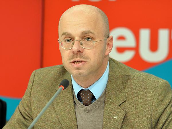 Der Landtagsabgeordnete der AfD Andreas Kalbitz will Spitzenkandidat werden.