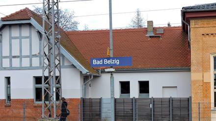 Der Bahnhof von Bad Belzig.