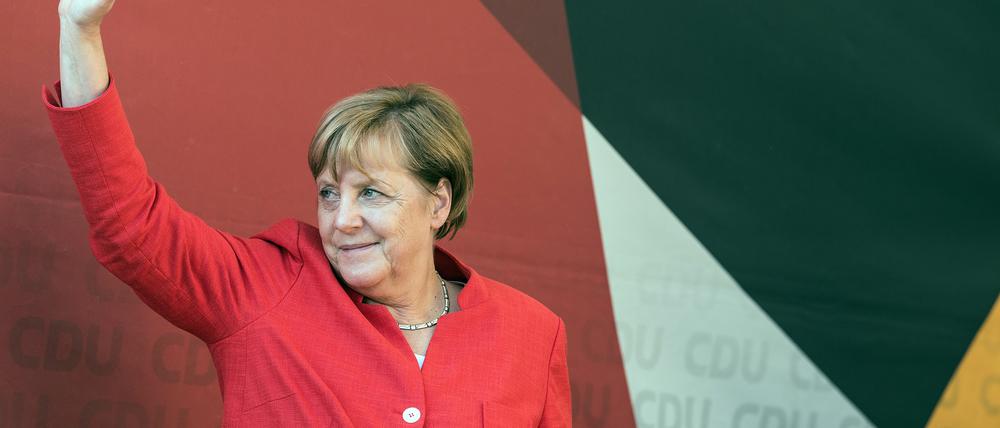 Bundeskanlzerin und CDU-Vorsitzende Angela Merkel.