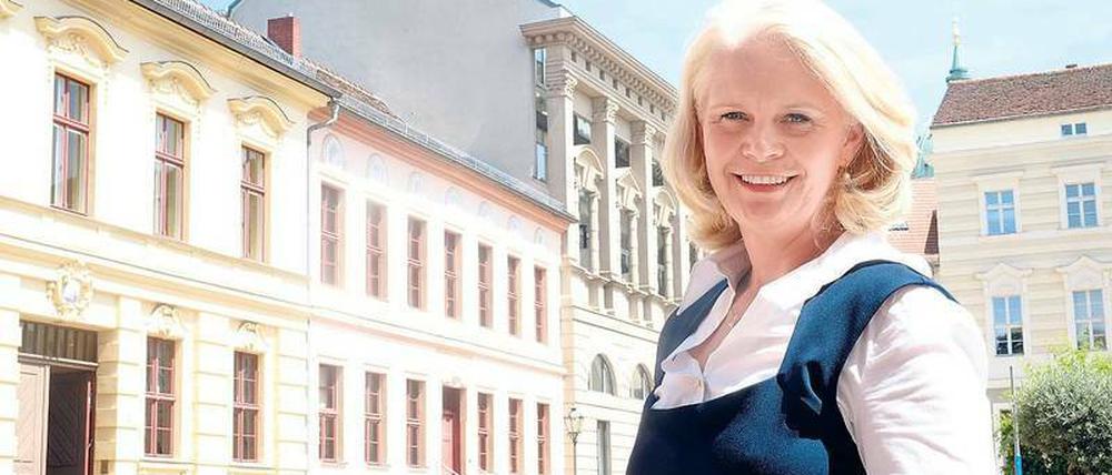 In der Kritik. Saskia Ludwig kandidiert bei der Bundestagswahl am 24. September für den Wahlkreis 61, zu dem Potsdam und Umgebung gehören.