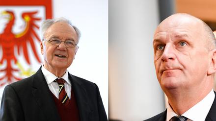 Manfred Stolpe und Dietmar Woidke (beide SPD).