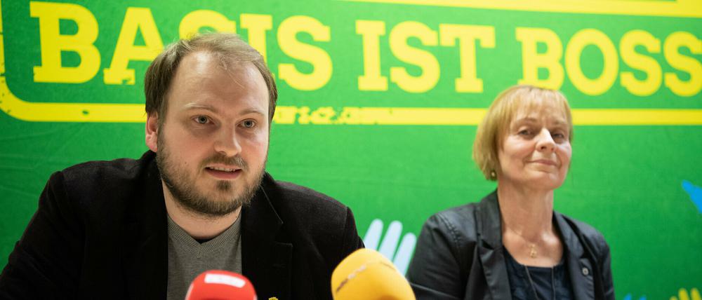 Clemens Rostock und Petra Budke sind in den Landtag eingezogen. Nun Brauchen die Grünen eine neue Parteiführung.