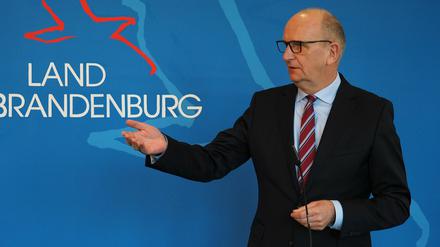 Brandenburgs Ministerpräsident Dietmar Woidke (SPD). 