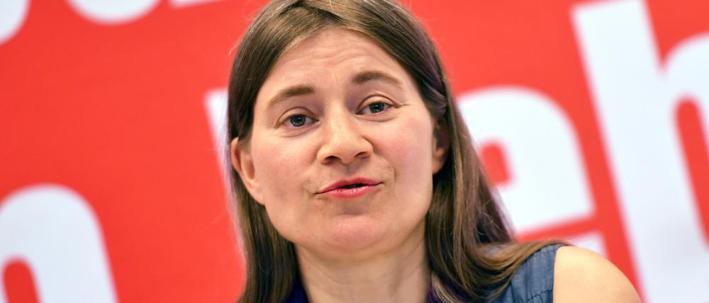 Anke Domscheit-Berg soll für die Brandenburger Linke ein Zugpferd im Bundestagswahlkampf 2017 werden.