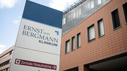 Das Bergmann-Klinikum in Brandenburg.