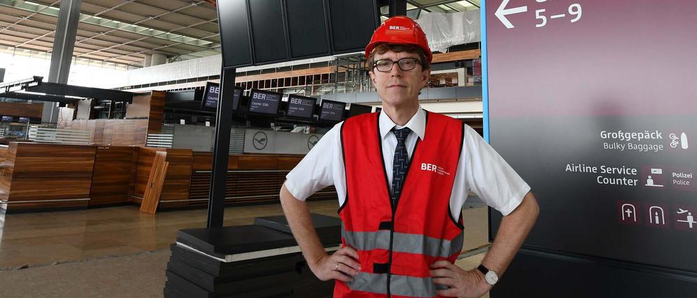 Flughafenchef Engelbert Lütke Daldrup glaubt noch an eine Eröffnung des Flughafens BER 2020.