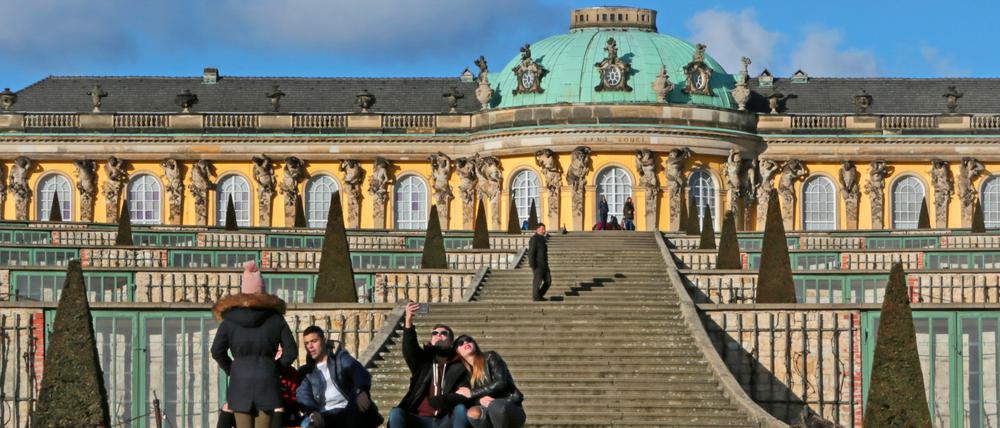 Besuchermagnet Schloss Sanssouci. Doch wie viel Tourismus verträgt Potsdam noch?