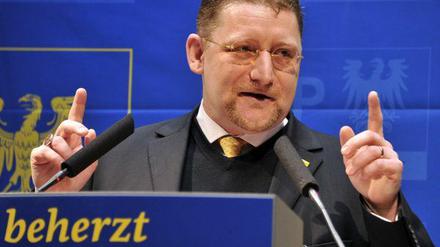 Tritt erneut für den Parteivorsitz an: der Brandenburger FDP-Mann Gregor Beyer.