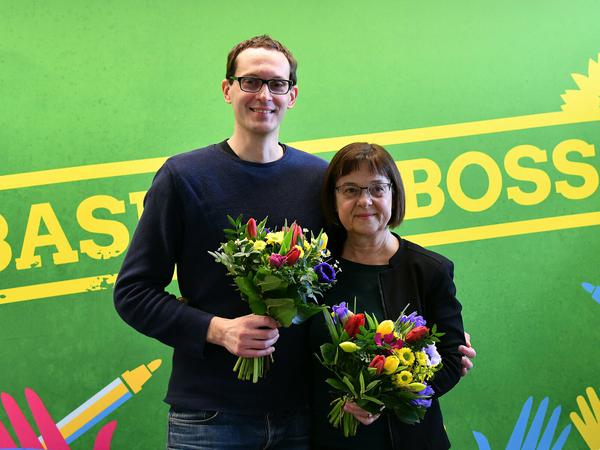 Ursula Nonnemacher und Benjamin Raschke sind die Spitzenkandidaten der Grünen für die Landtagswahl 2019.