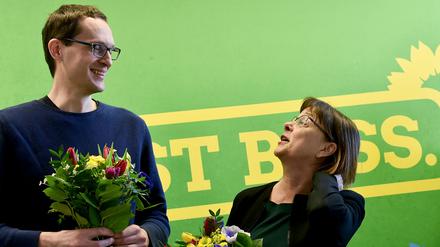 Ursula Nonnemacher und Benjamin Raschke sind die Spitzenkandidaten der Grünen für die Landtagswahl 2019. 
