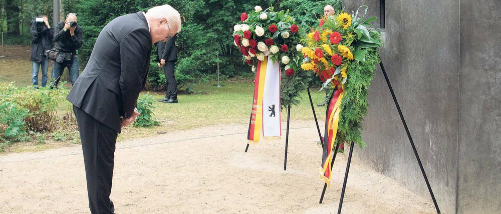 Bitte um Vergebung. Viel zu lange mussten die Opfer warten. Nun hat Bundespräsident Frank-Walter Steinmeier deutliche Worte gefunden.