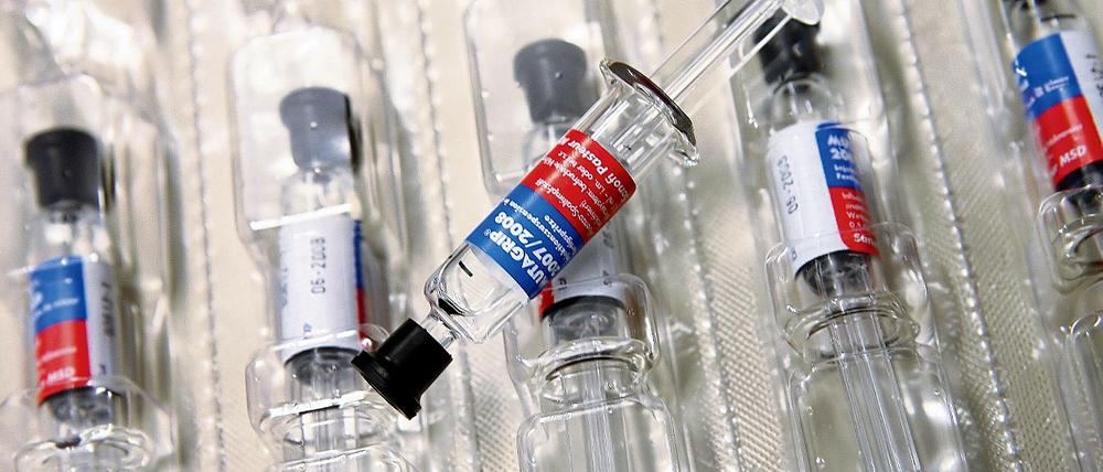 Vorsorglich will das Land Brandenburg im Herbst Einsatzkräfte, Schwangere und Kranke gegen das H1N1-Virus impfen lassen.