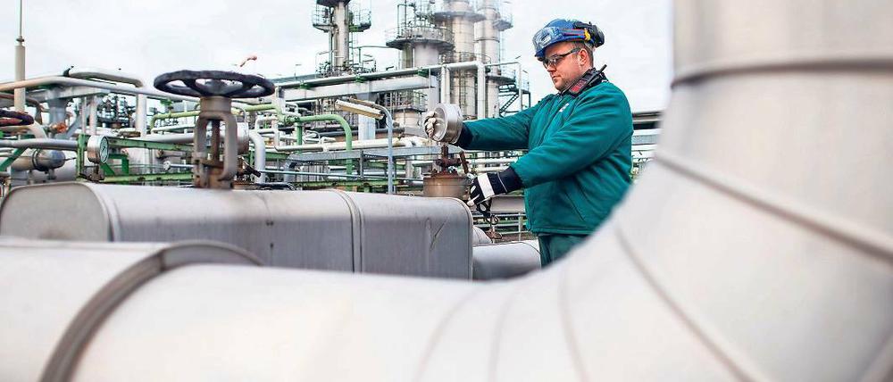 Gute Aussichten. Mit dem russischen Mineralölkonzern Rosneft als Mehrheitsgesellschafter sieht sich die PCK Raffinerie GmbH in Schwedt gut aufgestellt. Zuletzt lagen die Umsätze nach eigenen Angaben bei rund 2,1 Milliarden Euro.