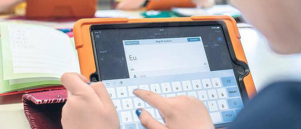 Modernes Lernen. Brandenburgs Landesregierung will unter anderem die digitale Bildung voranbringen. 