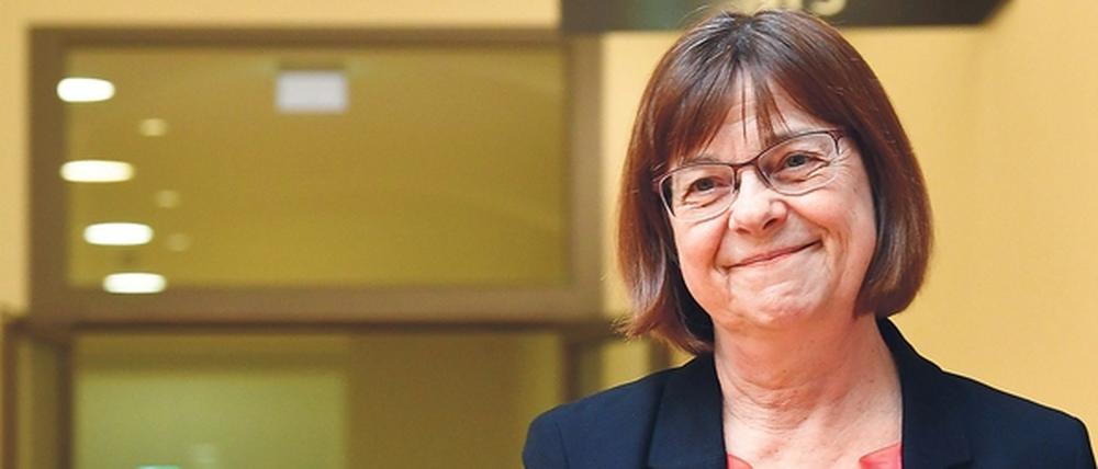 Gesundheitsministerin Ursula Nonnemacher (Grüne) versucht auch in der Krise Optimismus auszustrahlen. 