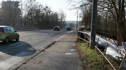 Der Unfall passierte in Höhe der Ausfahrt zum Horstweg.