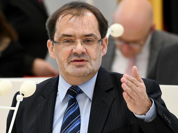 Brandenburgs Umwelt- und Landwirtschaftsminister Jörg Vogelsänger (SPD).
