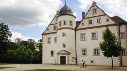 Wahrzeichen der Stadt: Das Schloss Königs Wusterhausen.