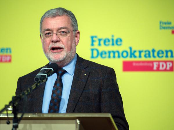 Der bisherige Landeschef der FDP Brandenburg, Axel Graf Bülow, bewirbt sich nicht um die Spitzenkandidatur.