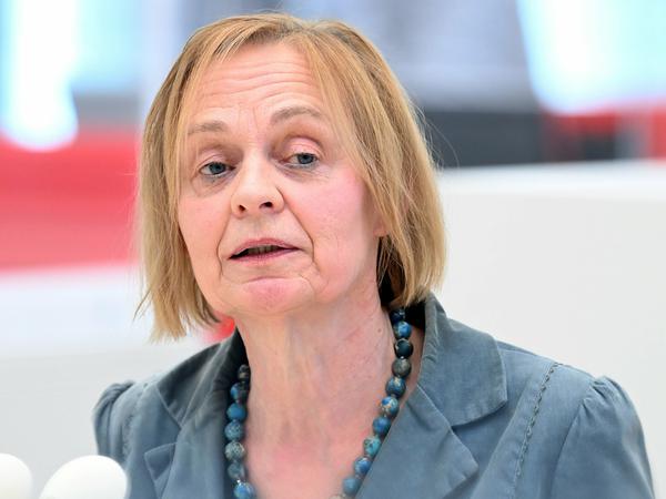 Petra Budke, Fraktionsvorsitzende Bündnis90/Die Grünen. 