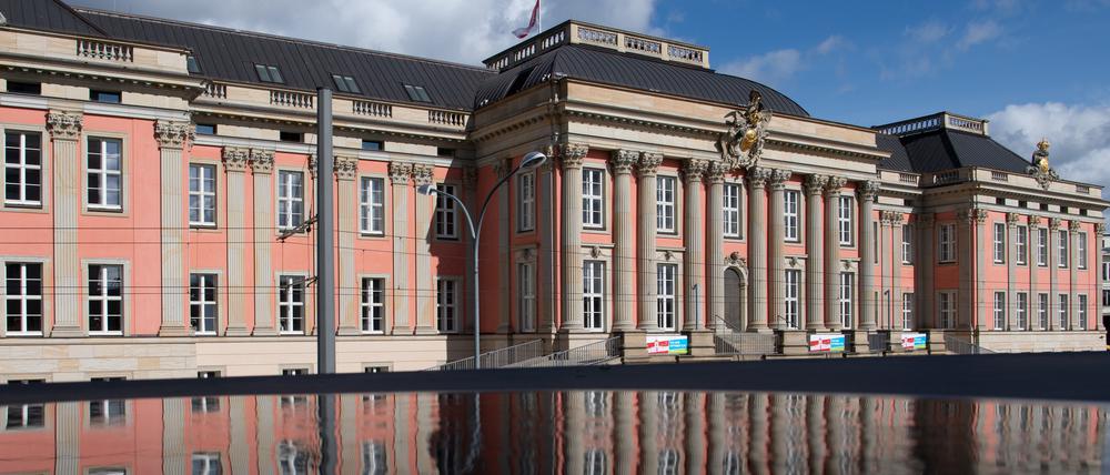 Der Landtag Brandenburg in Potsdam: Wer wird hier nach dem 1. September stärkste Kraft?
