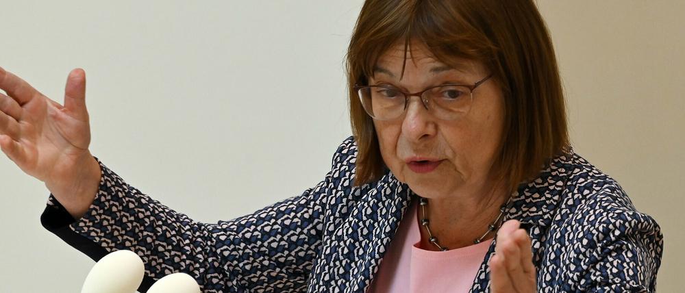 Ursula Nonnemacher (Grüne), Brandenburgs Ministerin für Soziales, Gesundheit, Integration und Verbraucherschutz.