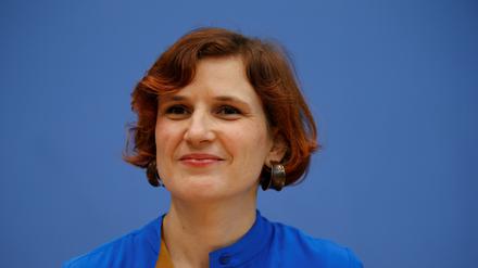 Katja Kipping kritisierte auf dem Parteitag der Linken Karl-Heinz Schröter: "Ihr seid da ja so mit einem SPD-Innenminister gesegnet, der leistet sich Dinger."