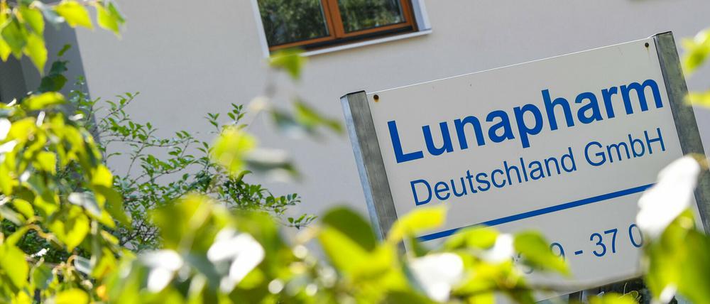 Das Gebäude der Lunapharm Deutschland GmbH in Blankenfelde-Mahlow.