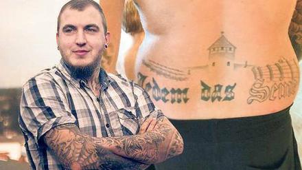 Der Prozess um das KZ-Tattoo von Marcel Zech geht in die nächste Runde.