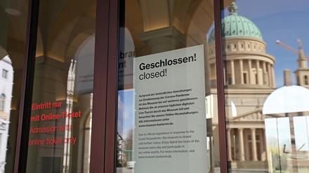 Wegen des Infektionsgeschehens mussten Museen wie das Barberini in Potsdam erneut schließen. 