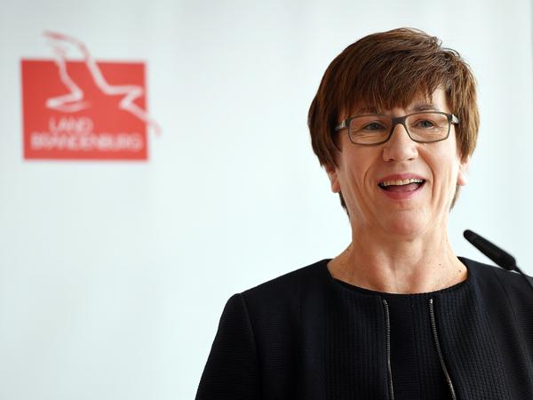 Brandenburgs Verkehrsministerin Kathrin Schneider (SPD).