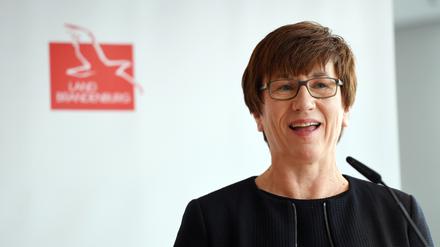 Brandenburgs Verkehrsministerin Kathrin Schneider (SPD).