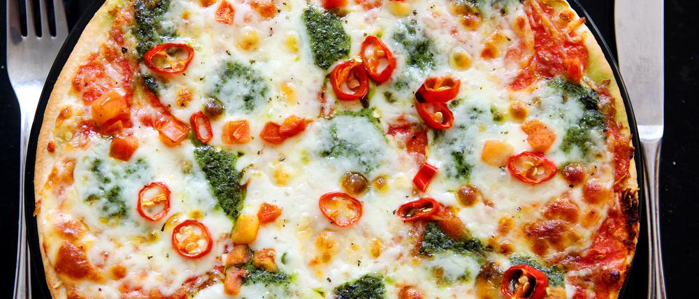 Pizza: Ein Klassiker aus der Tiefkühltruhe.