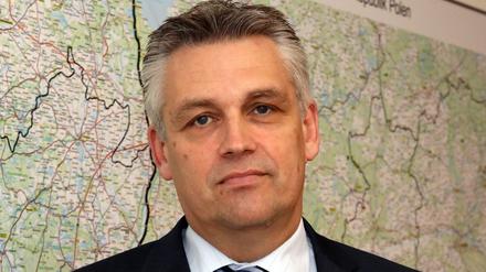 Brandenburgs Polizeipräsident Oliver Stepien.