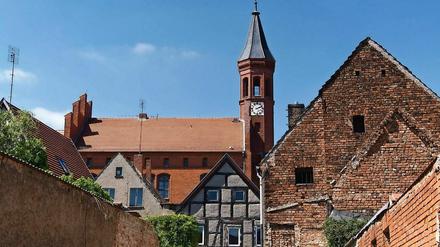 Ein Einblick in die Altstadt von Perleberg.