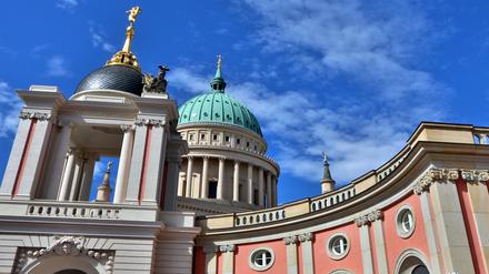 Brandenburg wählt am 1. September einen neuen Landtag. Hier mit der Kuppel der Nikolaikirche im Hintergrund zu sehen.