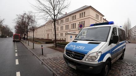 Das Justizzentrum in Potsdam wurde wegen einer Bombendrohung im Januar geräumt.