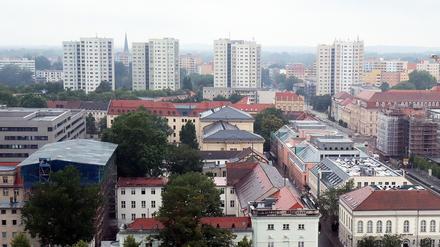 Blick auf Potsdam.