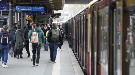 Sehnsuchtsbild: Die S7 bleibt dem Potsdamer Hauptbahnhof noch bis kommenden Montag fern.