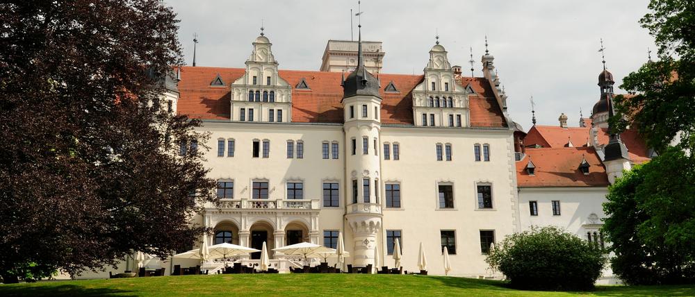 Schloss und Park Boitzenburg in Brandenburg.