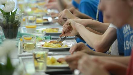 Die Deutsche Gesellschaft für Ernährung empfiehlt, in Schulkantinen nicht öfter als acht Mal pro Monat Fleisch auf den Tisch zu bringen. Bei 49 Prozent der befragten Schulen in Brandenburg war es jedoch häufiger.