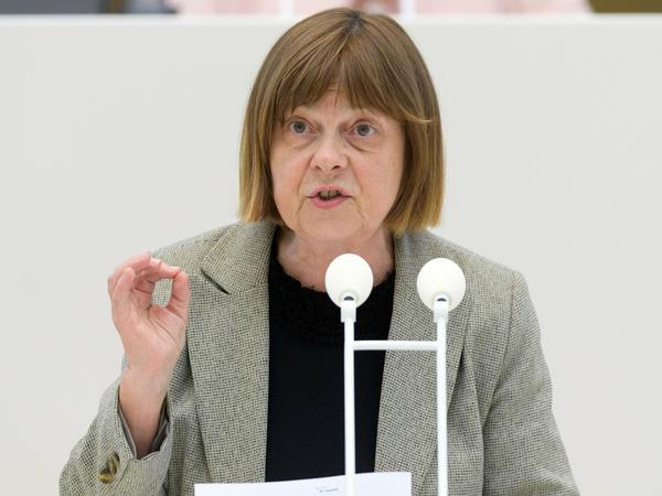 Brandenburg Gesundheitsministerin Ursula Nonnemacher.
